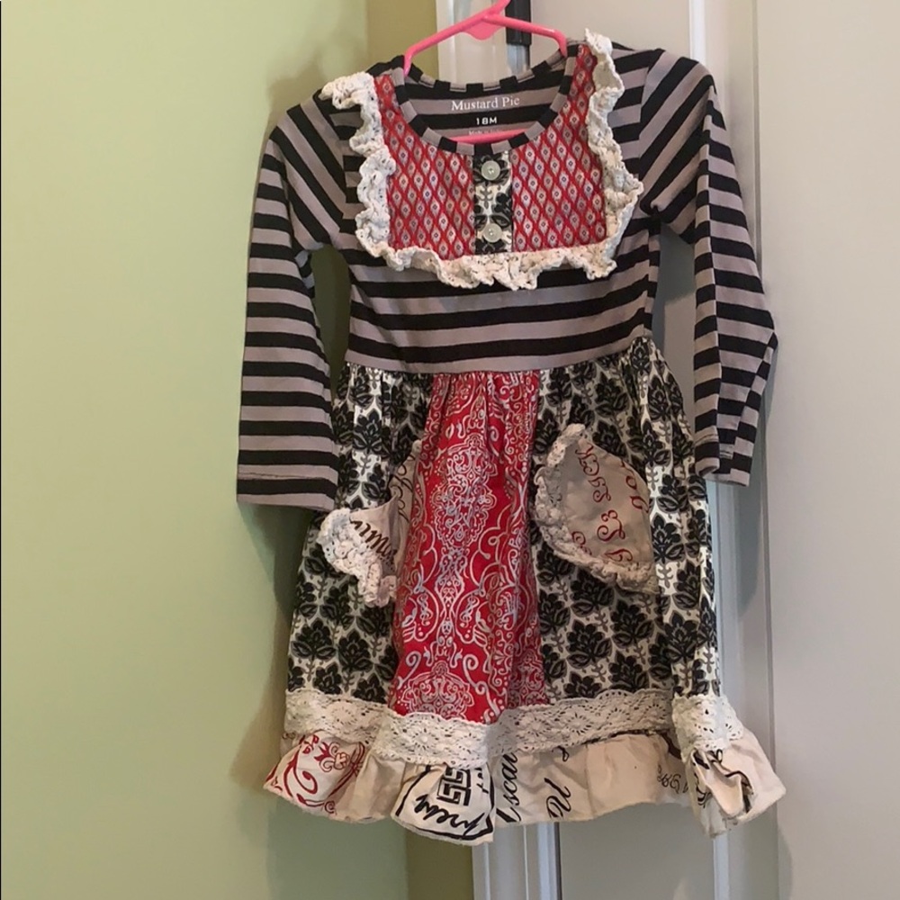 Adorable EUC, Mustard Pie dress